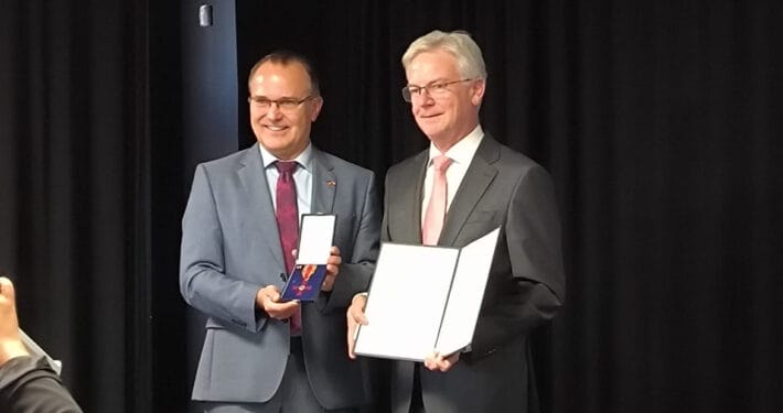 Bundesverdienstkreuz für Erhard Zurawka